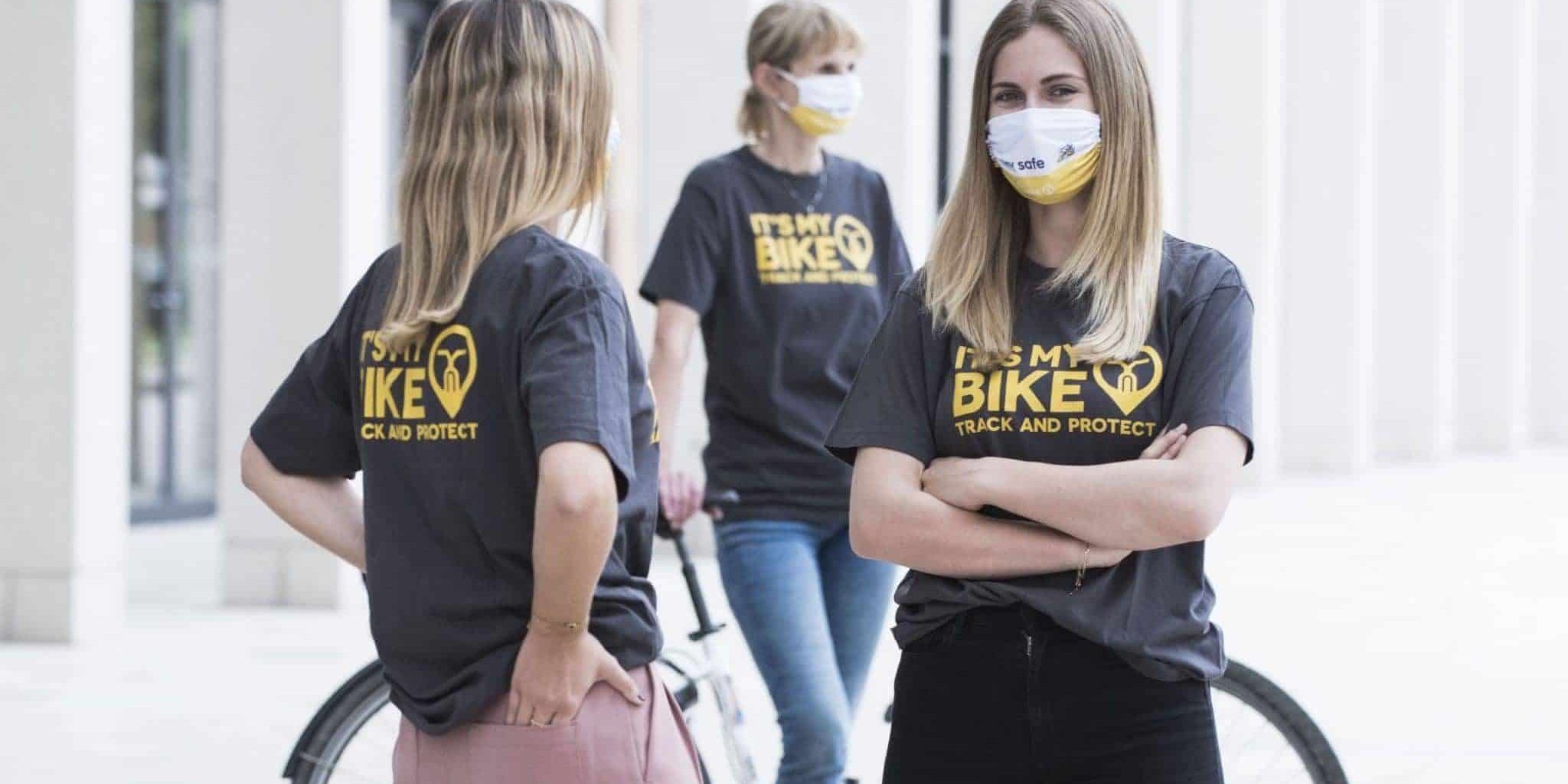 IT'S MY BIKE Team mit Gesichtsmaske