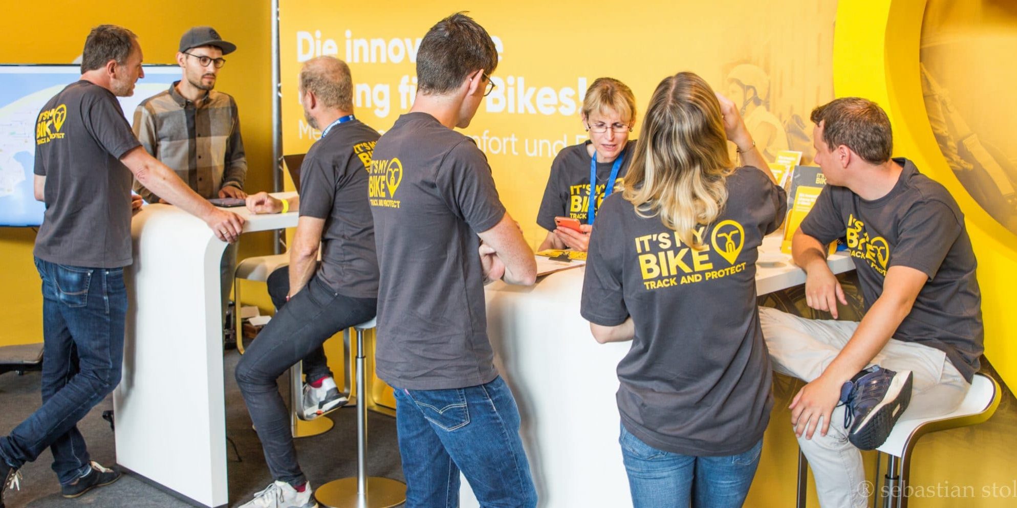 IT'S MY BIKE Stand und Team auf der Eurobike 2019